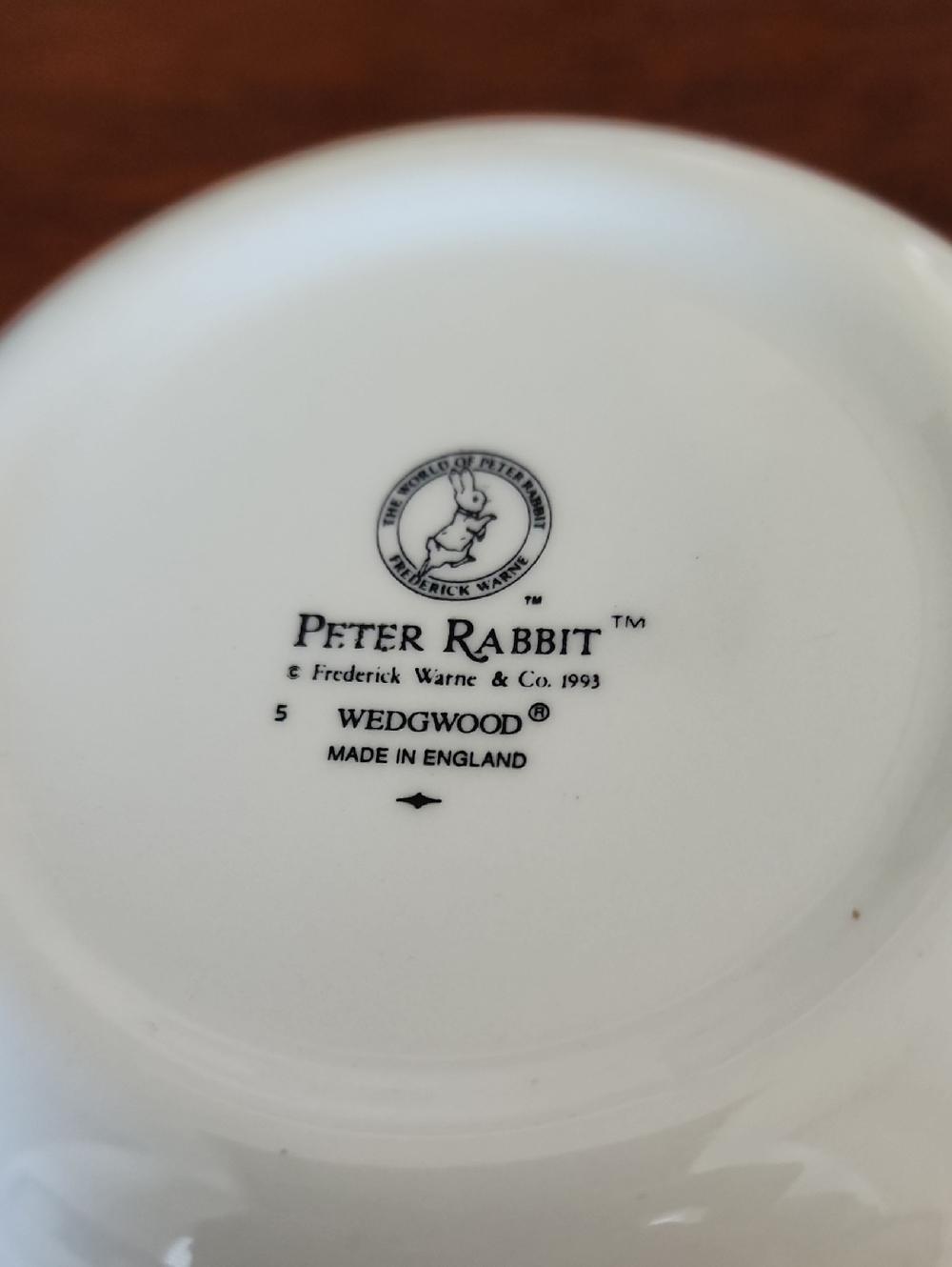 Peter Rabbit Cup/Bowl/Plate - Picture 10 of 10